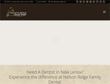 Tablet Screenshot of nelsonridge.com